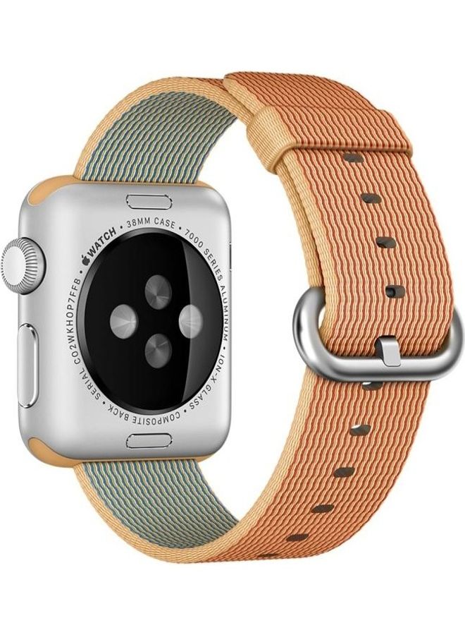 BGM Replacement Strap Watchband For Apple Watch Series 6/SE/5/4/3/2/1 38mm - 40mm Gold - Image 1