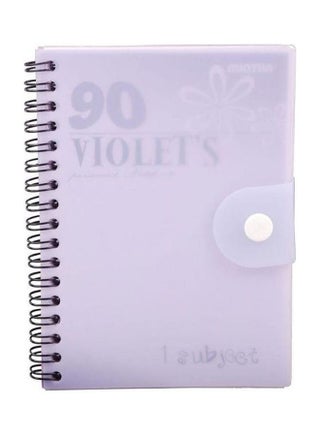 Ninety Notebook A6 Size Lined Ruling 90 Sheets Violet - v1629131178/N50148802A_1
