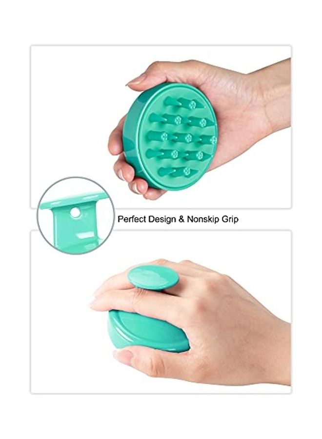 هيتا فرشاة مدلكة لفروة الرأس أخضر - Image 2