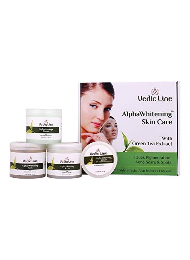 Vedicline Alpha Whitening Skin Care Facial Kit Multicolour 350ml - Image 1