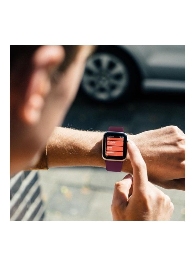 BGM - Replacement Strap Watchband For Apple Watch Series 6/SE/5/4/3/2/1 38mm - 40mm Orange - Image 1
