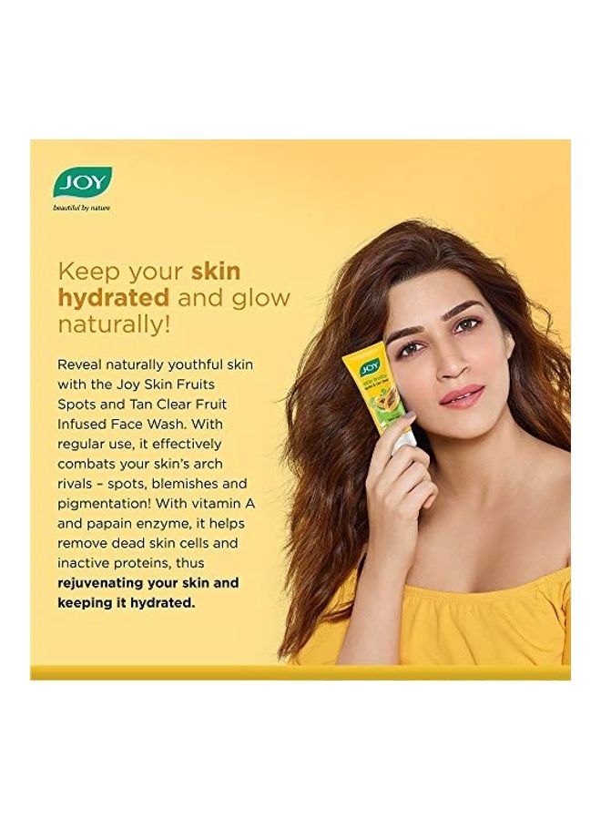 JOY Skin Fruits Spots And Tan Clear Face Wash Multicolour 100ml - Image 3