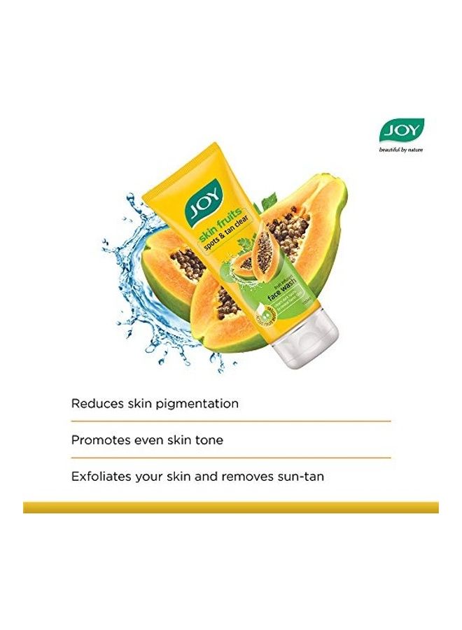 JOY Skin Fruits Spots And Tan Clear Face Wash Multicolour 100ml - Image 5