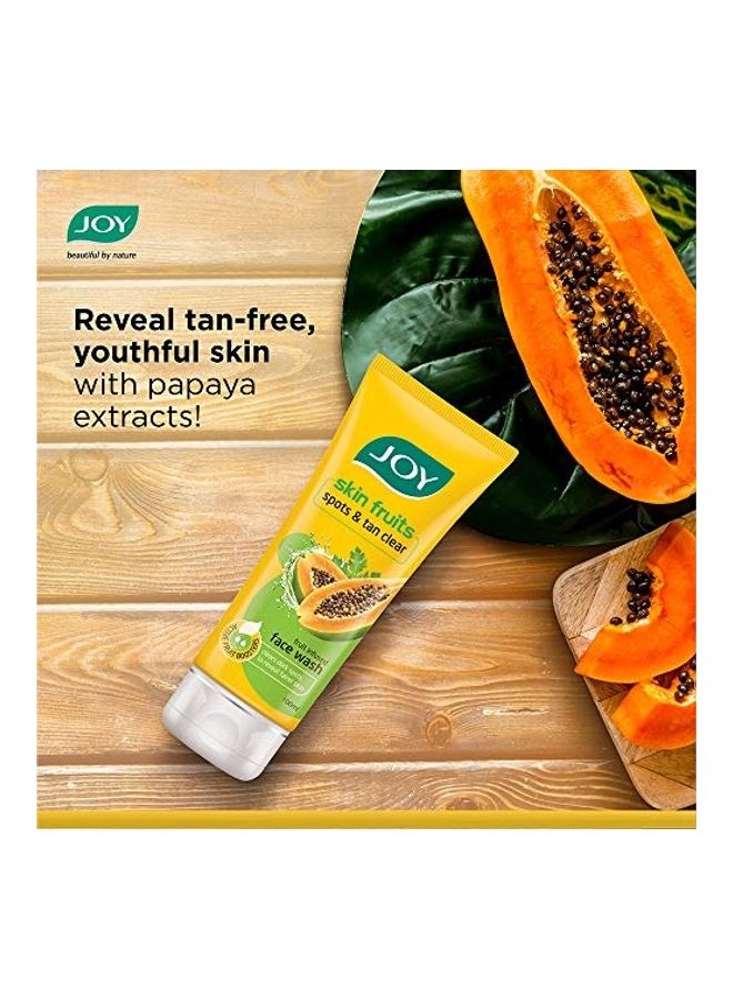 JOY Skin Fruits Spots And Tan Clear Face Wash Multicolour 100ml - Image 2