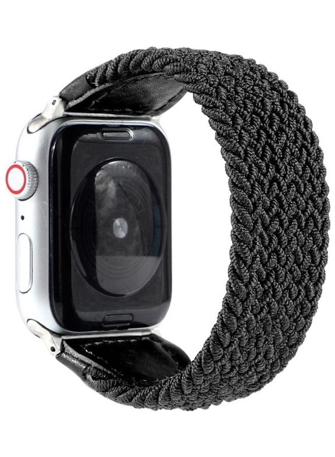 BGM Replacement Band for Apple Watch Series 1/2/3/4/5/6/SE 38/40mm Black - Image 1