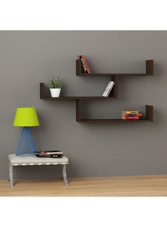 3-Piece Wall Mounted Floating Shelves Brown - v1629133016/N50162413A_2