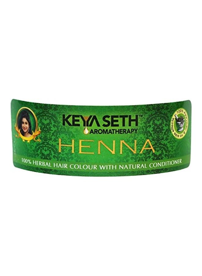 Keya Seth Aromatherapy Henna Herbal Hair Colour With Natural Conditioner Olive Green 200grams  - Image 5
