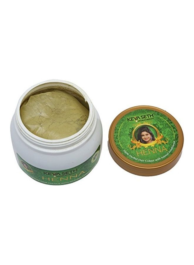 Keya Seth Aromatherapy Henna Herbal Hair Colour With Natural Conditioner Olive Green 200grams  - Image 4