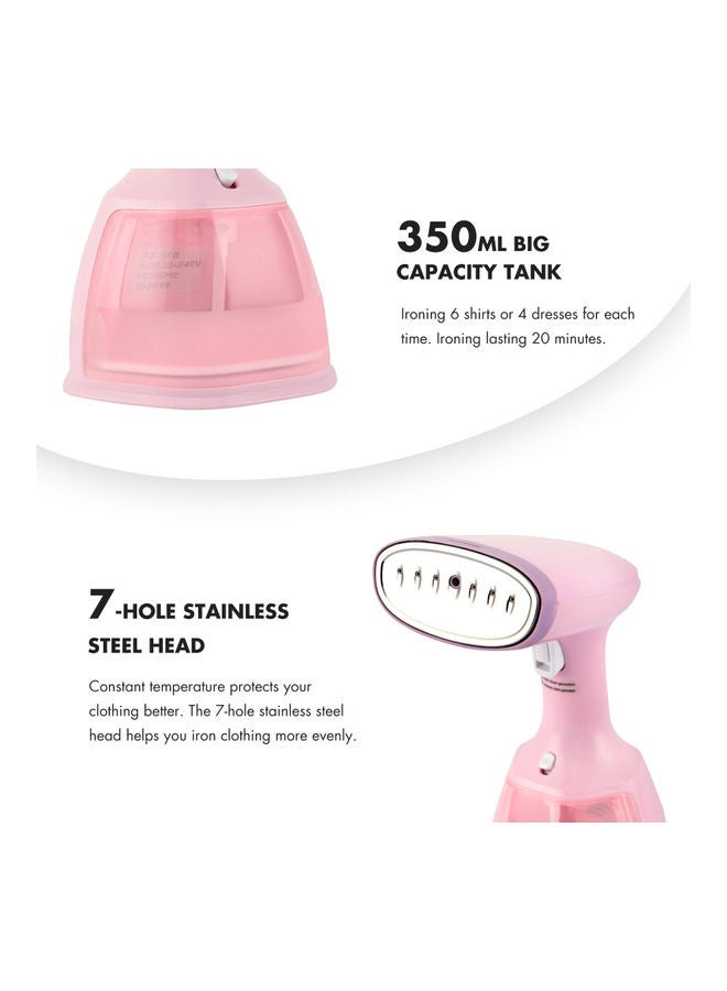 Generic Tank Garment Fabric Steamer H37179EU-LM Pink  - Image 2