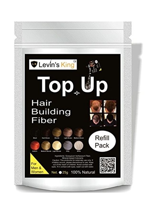 ليفينز كينج علاج لفروة الرأس بألياف بناء الشعر متعدد الألوان 25جرام - Image 2