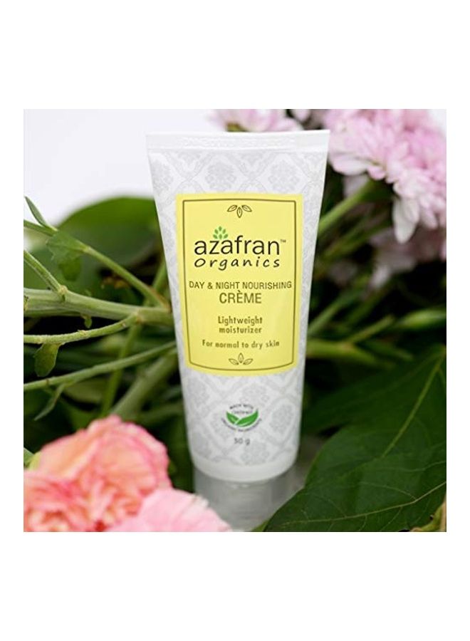 azafran Organics Day and Night Nourishing Creme Multicolour 50grams - Image 3