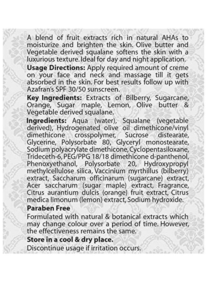 azafran Organics Day and Night Nourishing Creme Multicolour 50grams - Image 4