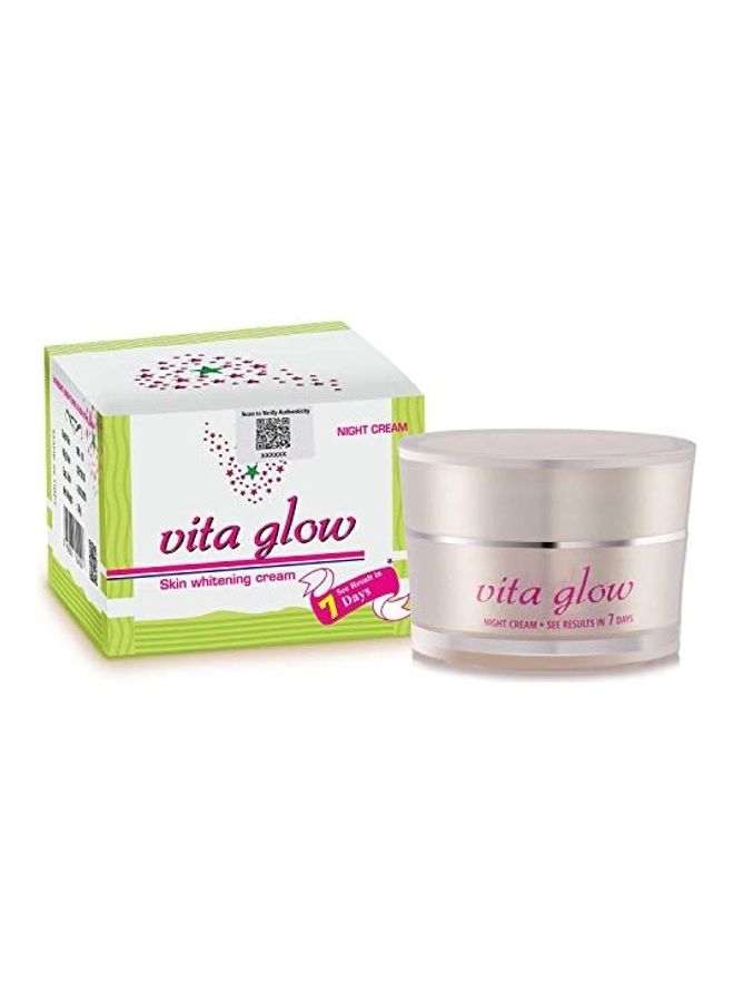 Vita Glow Night Cream for Skin Whitening Grey 30grams - Image 1