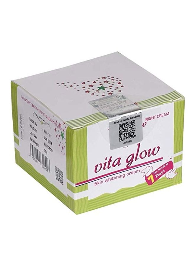 Vita Glow Night Cream for Skin Whitening Grey 30grams - Image 3