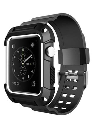 Replacement Band for Apple Watch Series 1/2/3 38mm Black - v1629136271/N50139052A_1