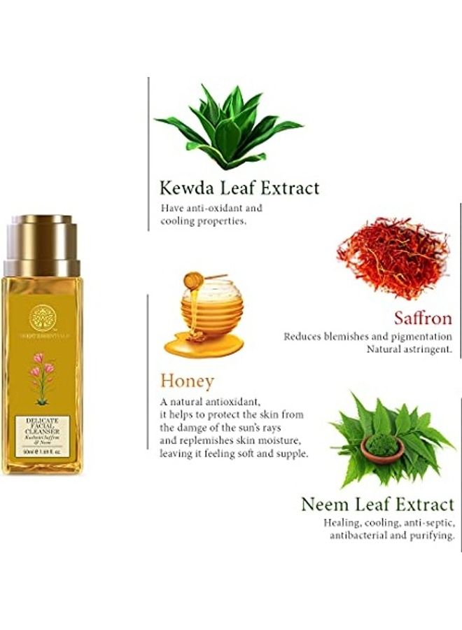 Forest Essentials - Travel Size Delicate Facial Cleanser Yellow 50ml - Image 1