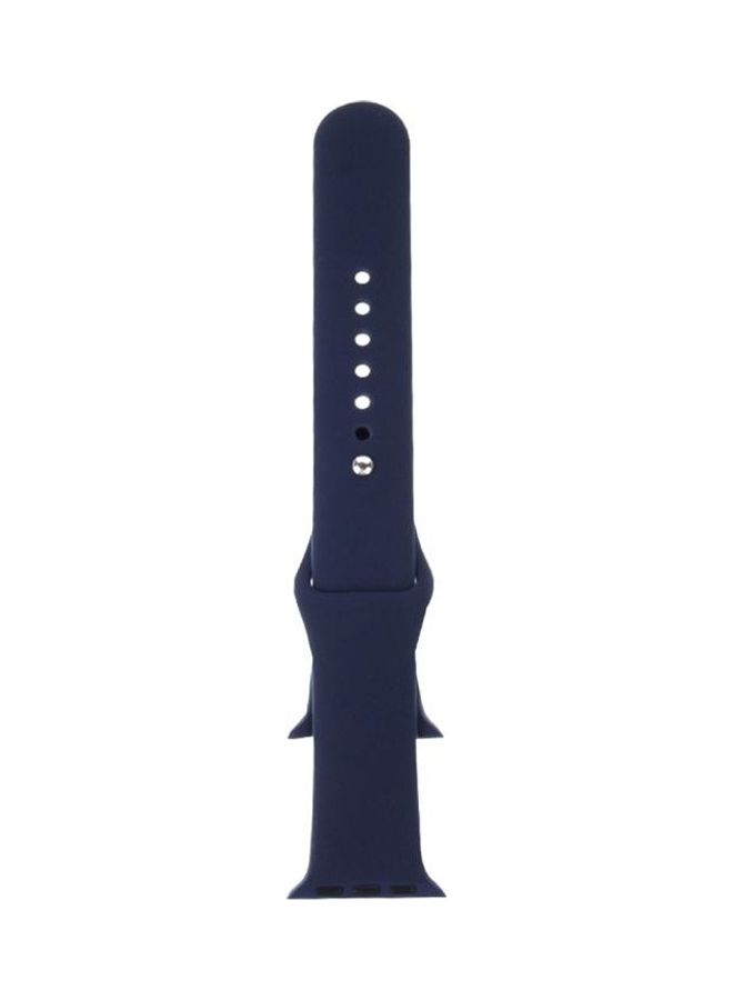 BGM Replacement Watchband For Apple Watch Series 40 mm Dark Blue - Image 3
