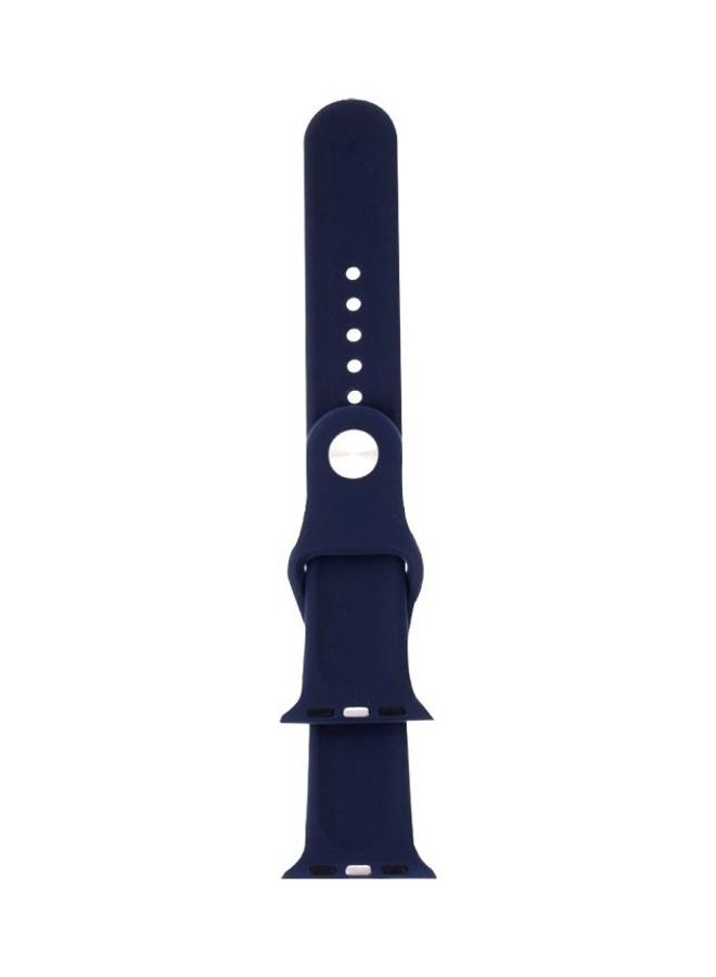 BGM Replacement Watchband For Apple Watch Series 40 mm Dark Blue - Image 4