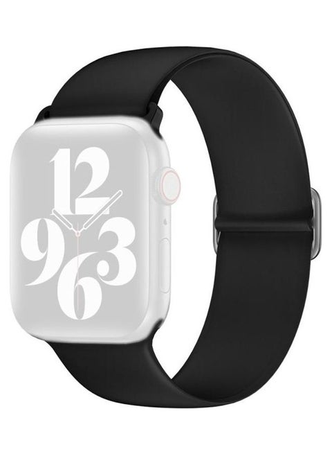 Replacement Strap Watchband For Apple Watch Series 6/SE/5/4 40mm 3/2/1 38mm Black