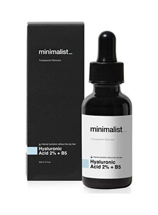 Hyaluronic Acid Serum for Intense Hydration, Glowing Skin Black 30ml - v1629138493/N50141195A_1