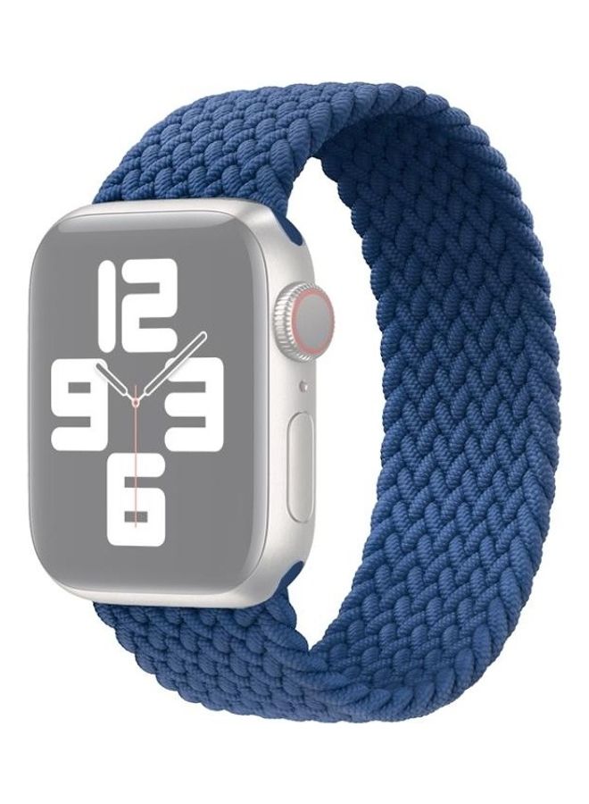BGM Replacement Strap Watchband for Apple Watch Series 1/2/3/4/5/6/SE 38-40mm Blue - Image 1