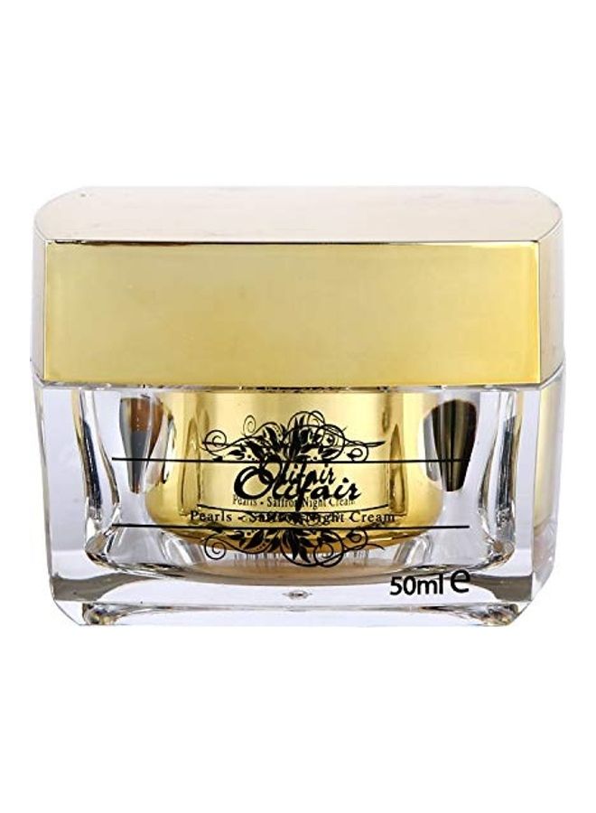 Pearls Saffron Night Cream Multicolour 50ml