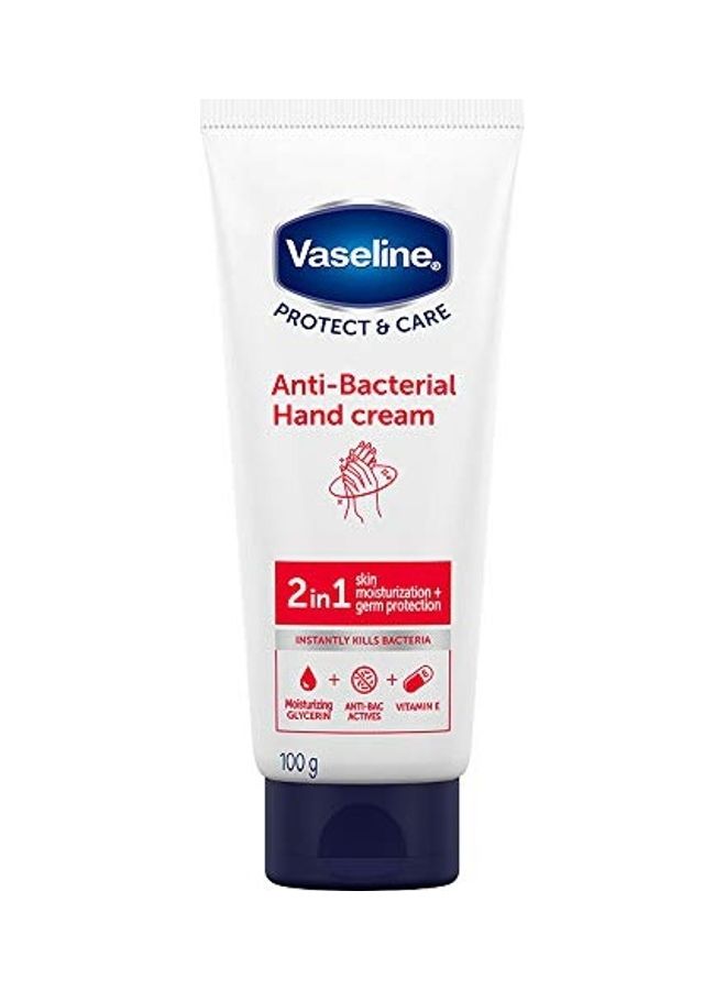 Vaseline Anti-Bacterial Hand Cream White 100grams - Image 1