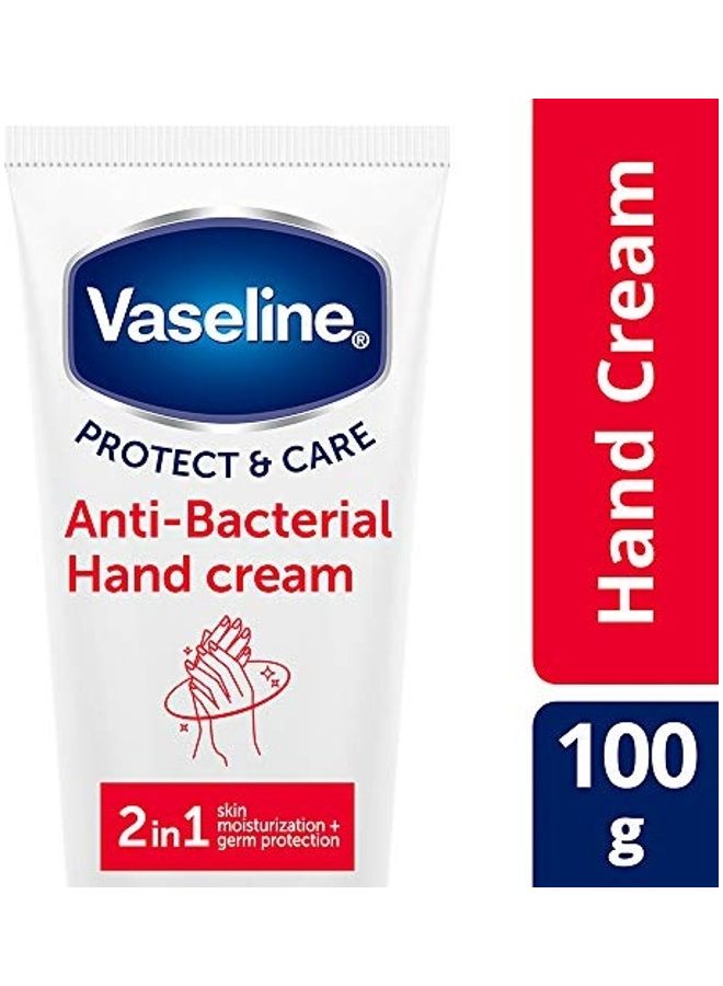 Vaseline Anti-Bacterial Hand Cream White 100grams - Image 2