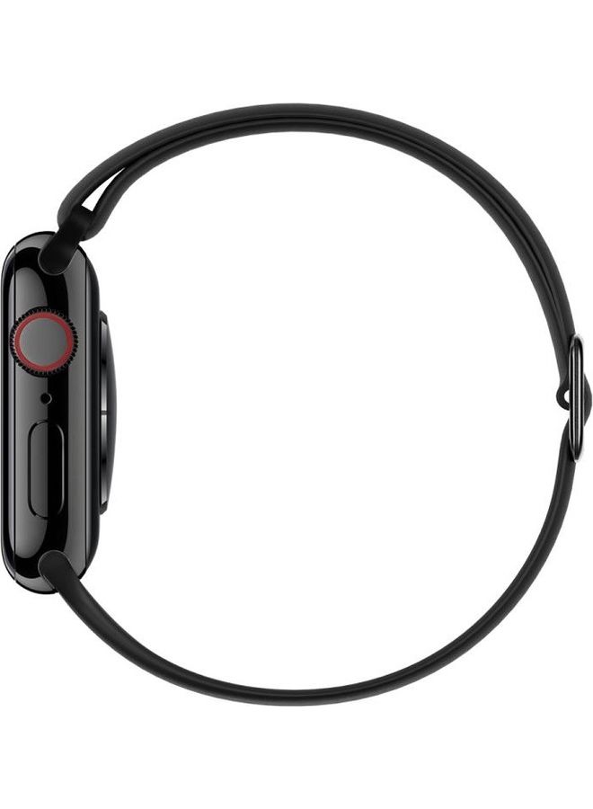 BGM Replacement Band for Apple Watch Series 1/2/3/4/5/6/SE 42/44mm Black - Image 3