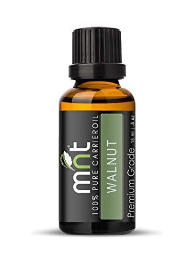 MNT Walnut Cold Pressed Carrier Oil 100% Pure Natural Orange/Black 15ml - Image 3