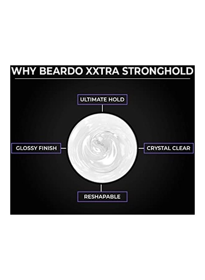 BEARDO XXtra Stronghold Hair Wax Black 100grams - Image 5