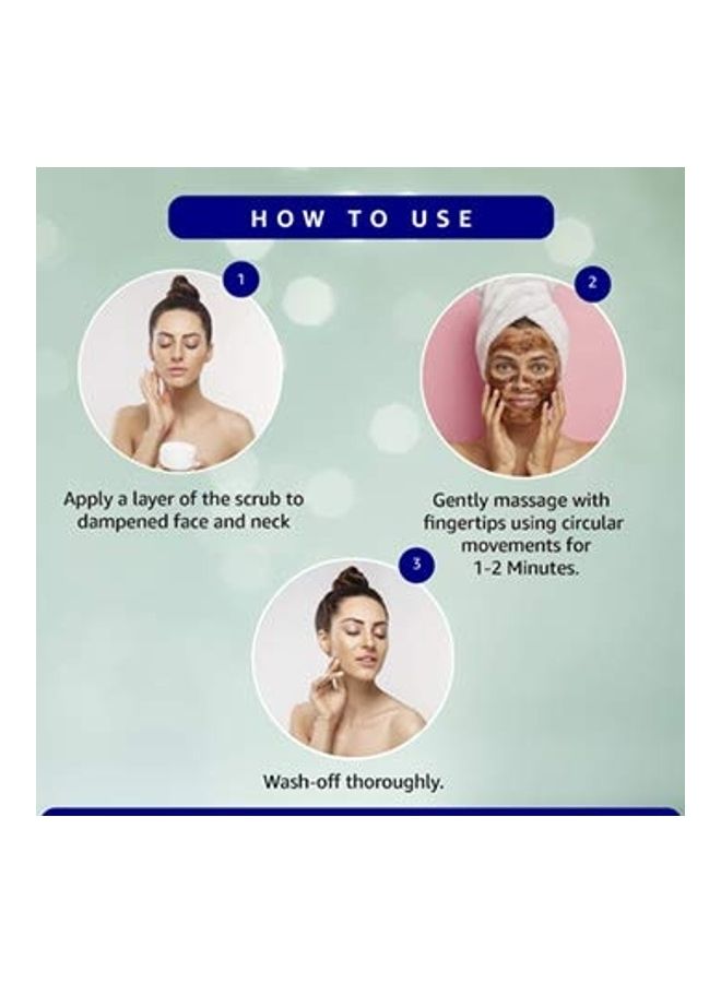 W2 Charcoal Face Scrub for Complete Face Protection Multicolor 100grams  - Image 4