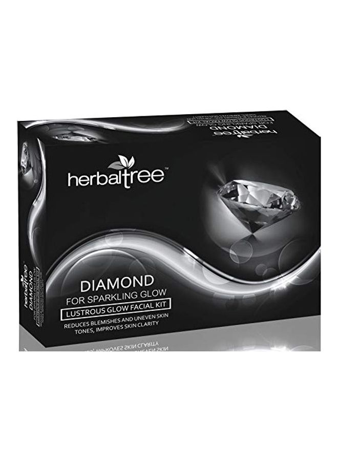 Herbal Tree Diamond Facial Kit Black 420grams - Image 1