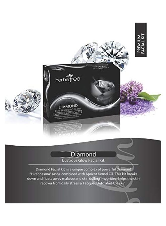 Herbal Tree Diamond Facial Kit Black 420grams - Image 3