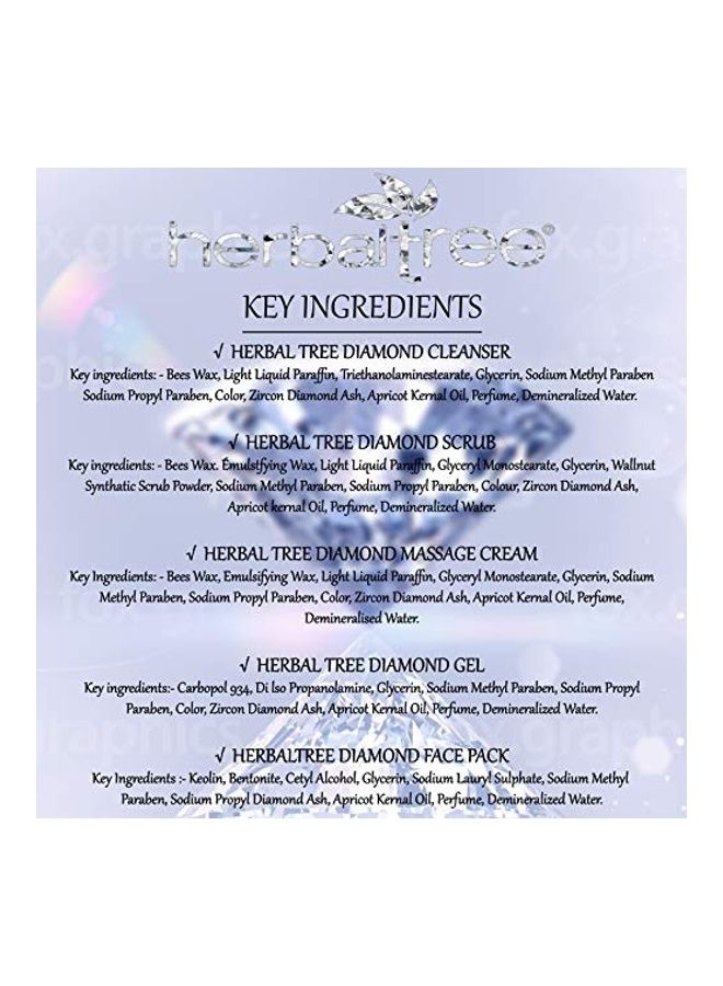 Herbal Tree Diamond Facial Kit Black 420grams - Image 5