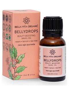 Belly Drops Ayurvedic Navel Oil For Skin Glow And Hair Growth Multicolour 15ml