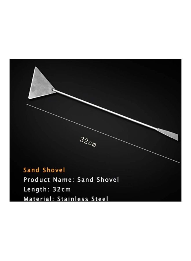 5 In 1 Aquarium Cleaning Tools Kit Silver 27cm - Image 4