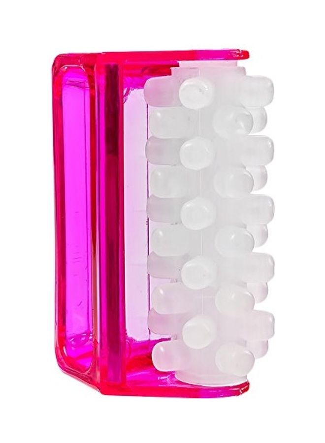 Andlane - Cellulite Massager Remover Brush Mitt and Roller Red/White 2x2.2x1.9inch - Image 1