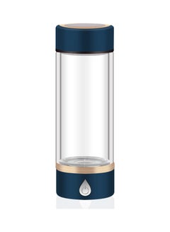 420ml Portable Hydrogen-Rich Water Generator Bottle Blue 27.5x9.5x11cm