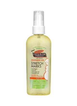 Cocoa Butter Massage Oil for Stretch Marks Green/Clear 100ml - v1629143590/N50143340A_1