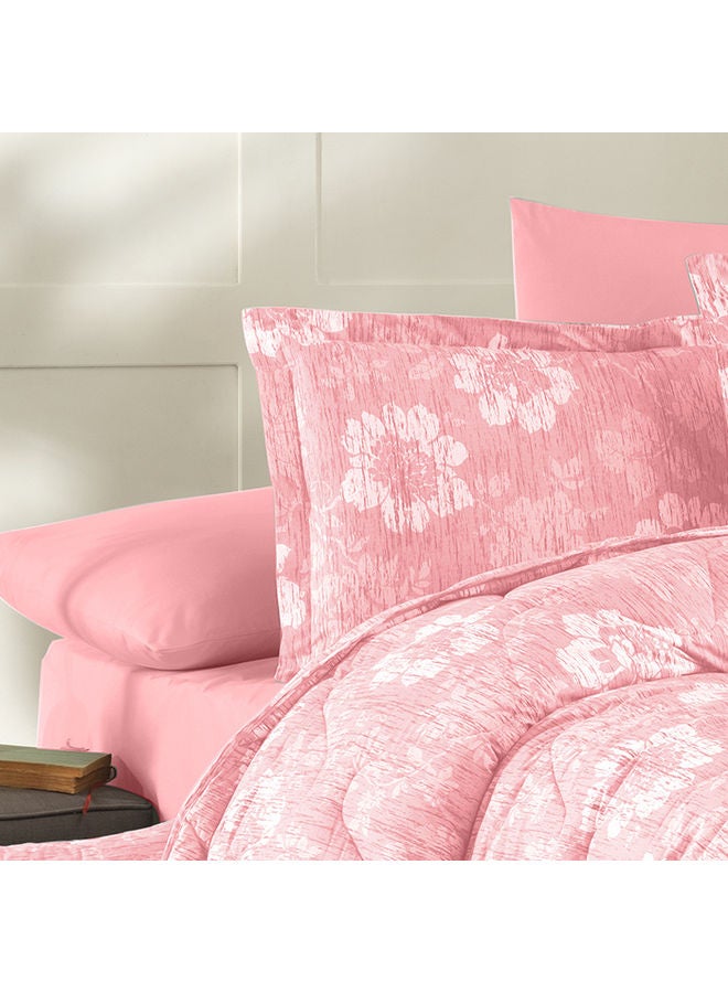 ريغال إن هاوس طقم لحاف من 6 قطع cotton وردي 240x190سم - Image 3