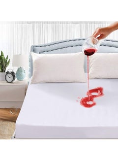 كونزيتا واقي فراش مضاد للماء مايكروفايبر أبيض 200x120سم  - Image 3