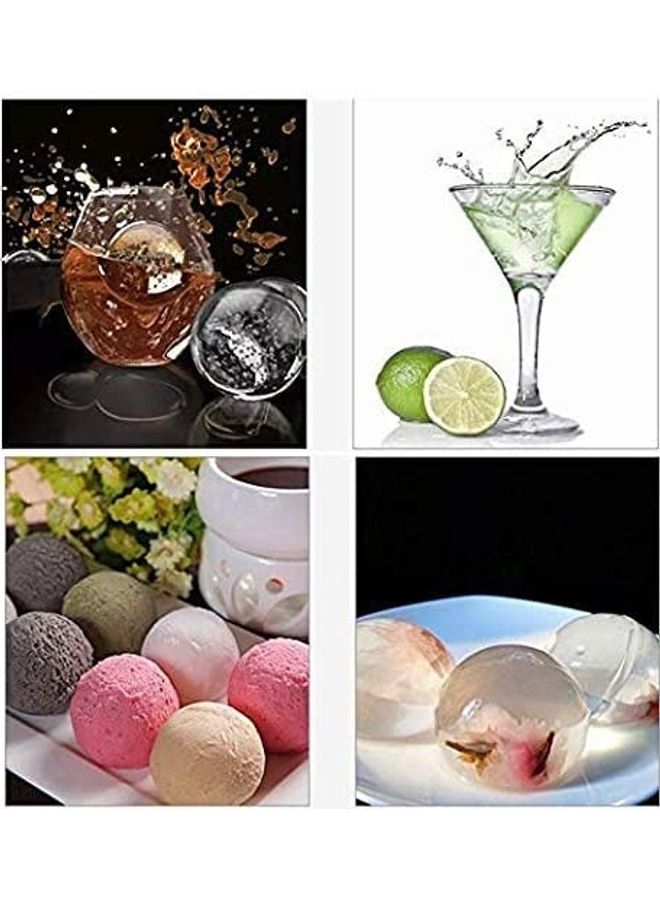 دوبكارت صينية مكعبات ثلج من السيليكون من 6 قطع أسود 200جرام  - Image 3