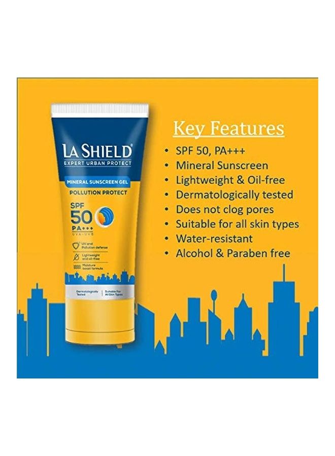 La Shield Pollution Protect Mineral Sunscreen Gel White 50grams  - Image 4