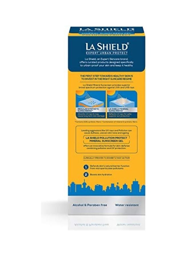 La Shield Pollution Protect Mineral Sunscreen Gel White 50grams  - Image 5