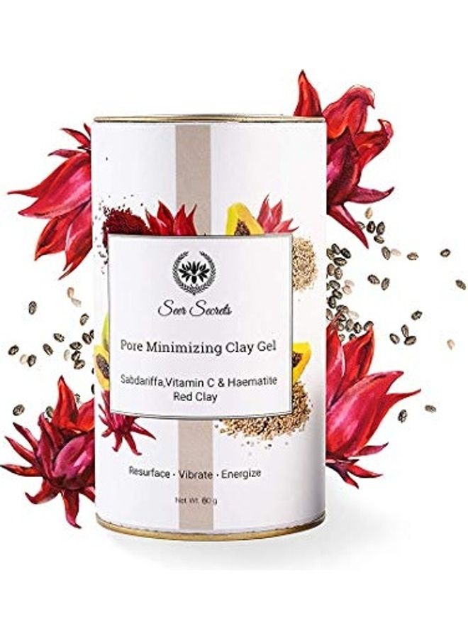 Seer Secrets Hematite Red Clay Pore Minimizing Clay Gel Multicolour 60grams - Image 5