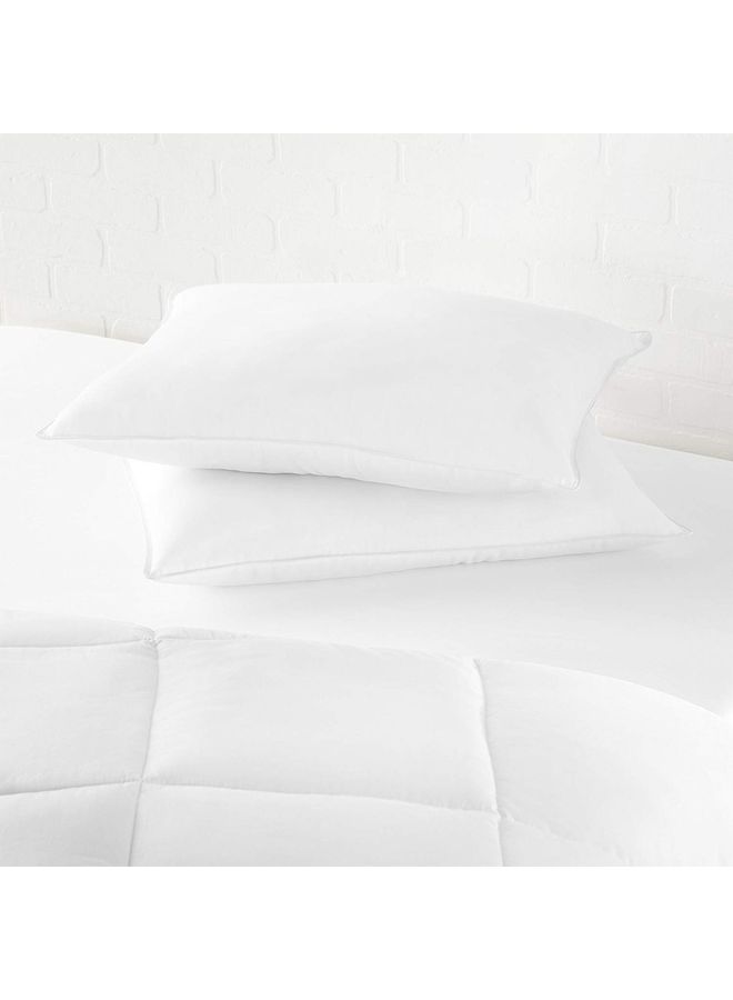 Kunzita Soft Luxurious Pillow microfiber White 50x75cm - Image 1
