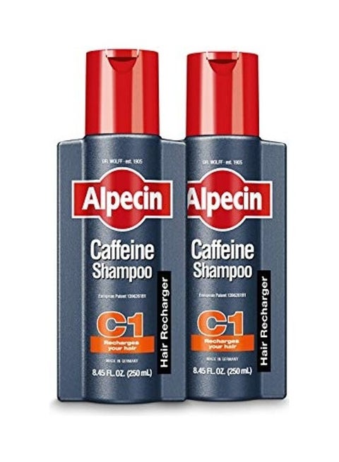 2-Pack Caffeine Shampoo Multicolour 500ml