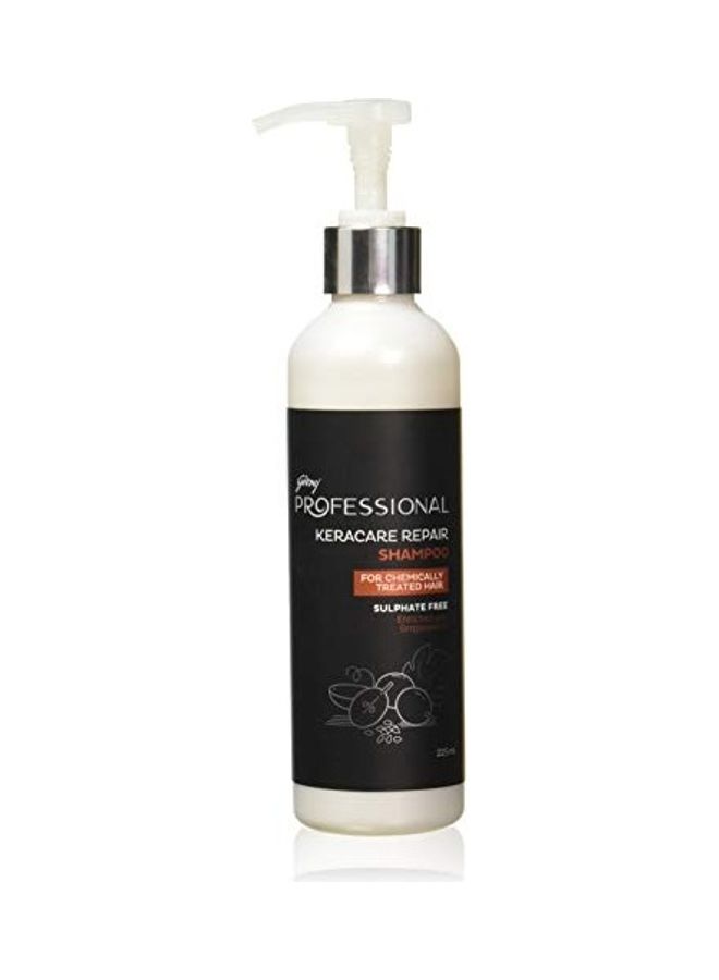 Godrej Professional Professional Keracare Repair Sulphate Free Shampoo White/Black 225ml - Image 1