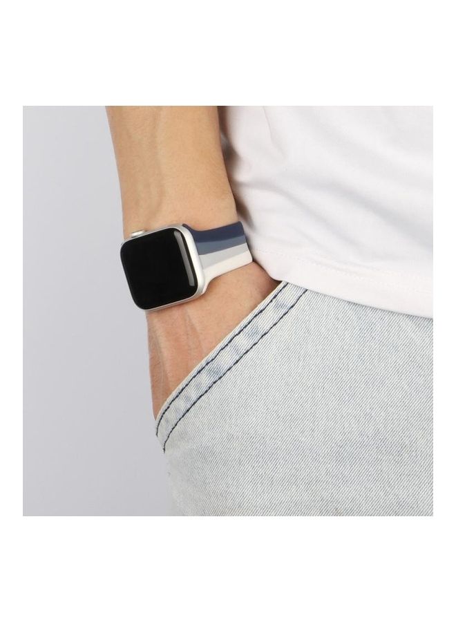 BGM Replacement Strap Watchband For Apple Watch Series 6/SE/5/4/3/2/1 42 44mm Multicolour - Image 4